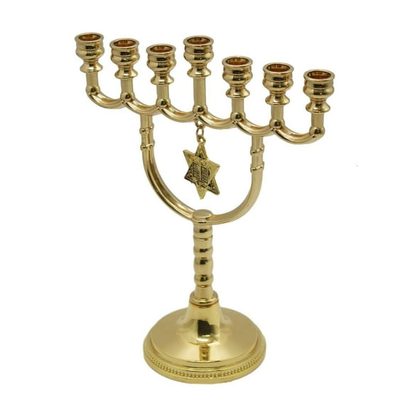 lanema Candelabras Candleholder 7 Branches Stand Hexagonal Star for Home Decoration Candelabras