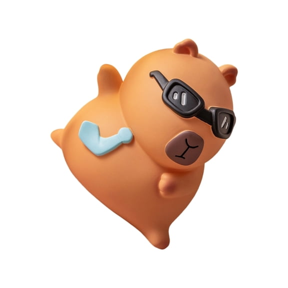 lanema Capibara Money Banks,Unbreakable Plastic Piggy Banks,Animal Shaped Money Box Coin Banks Home Decoration Coin Saving Box