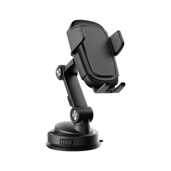lanema Car Cell-Phone Mount Cradles Extendable Holder Powerful Clamp Sucker Cup Bracket