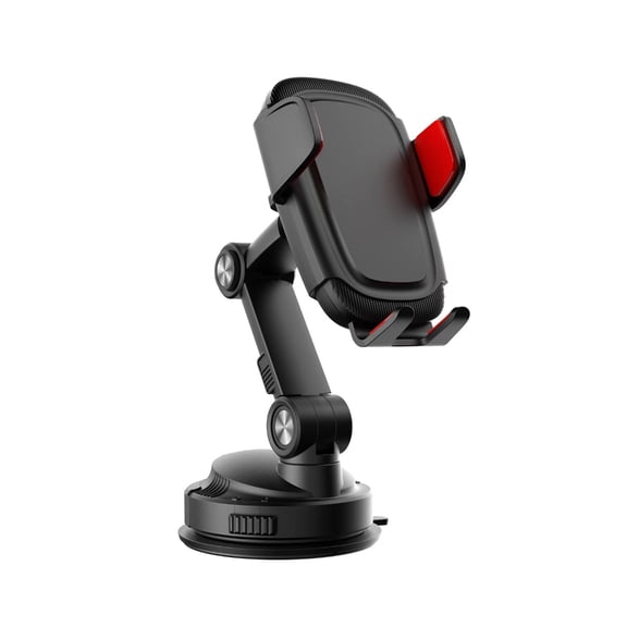 lanema Car Cell-Phone Mount Cradles Extendable Holder Powerful Clamp Sucker Cup Bracket