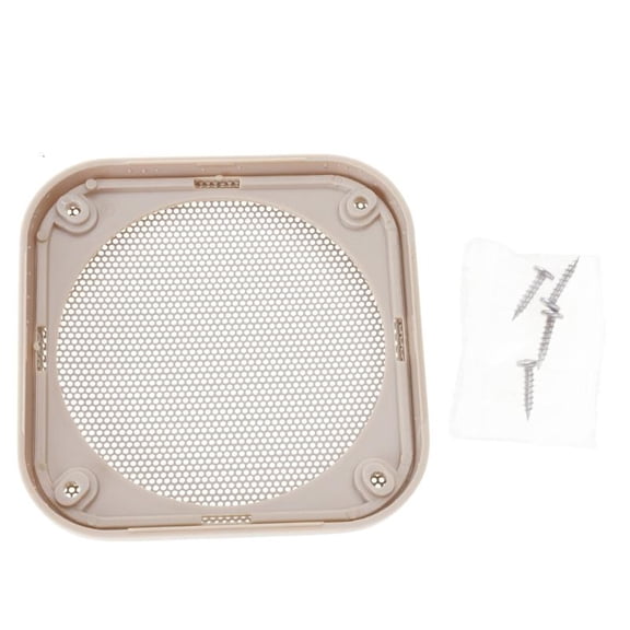 lanema Car Speaker Grille 4/5inch Car Speaker Grille Metal Speaker Protective Cover Car Speaker Grille Frame Square Dust Cover