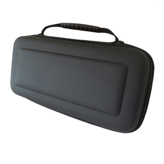 lanema Carrying Case Storage Box with Card Slot Mesh Pocket and Handle for 2 Game Console Storage Bag Travel Pouch Case