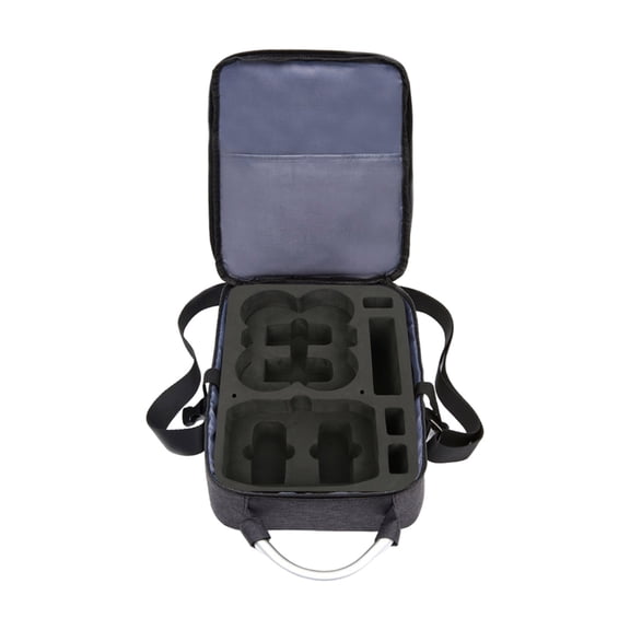lanema Carrying Case for Quadcopter Travel Storage Bag With Waterproof Comfortable Shoulder Strap Black/Blue