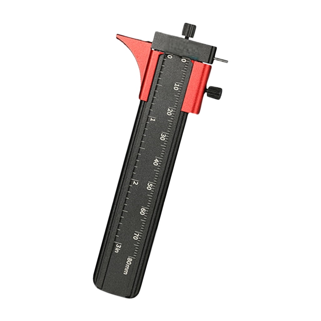 lanema Carving Tool Parallel Scribing Tool Adjustable Isometric Line Engraver Portable
