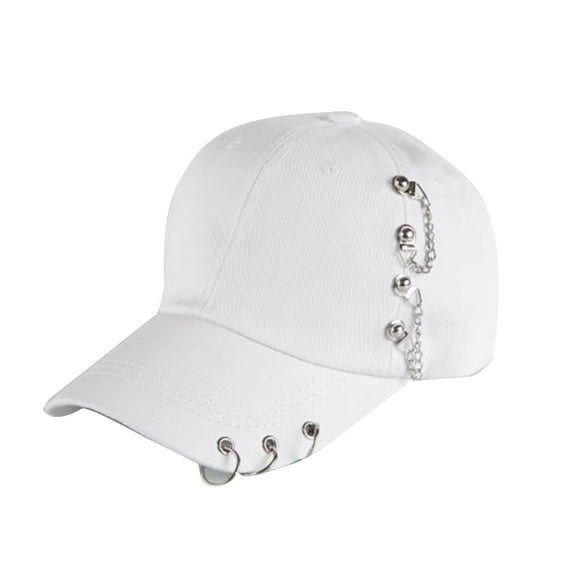 lanema Casual Punk Hip Hop Fashion Baseball Cap for Sun for Protection Cap Adjustable O