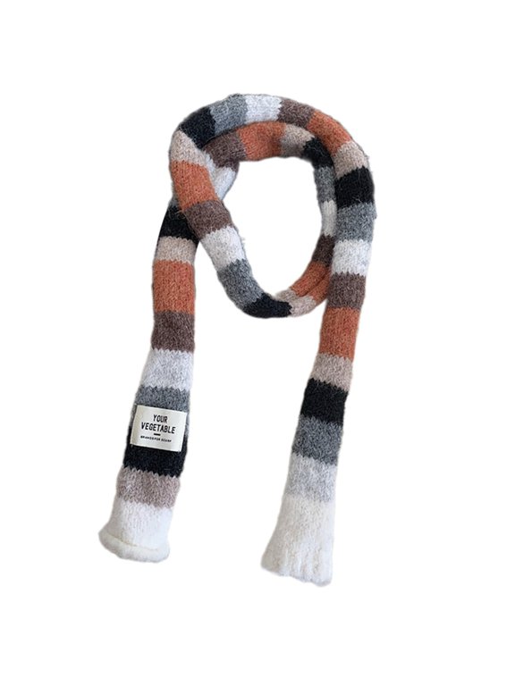 Casual Wear Scarf Hiphop Cold Sophisticated Styles Scarf Skinny Neckerchief
