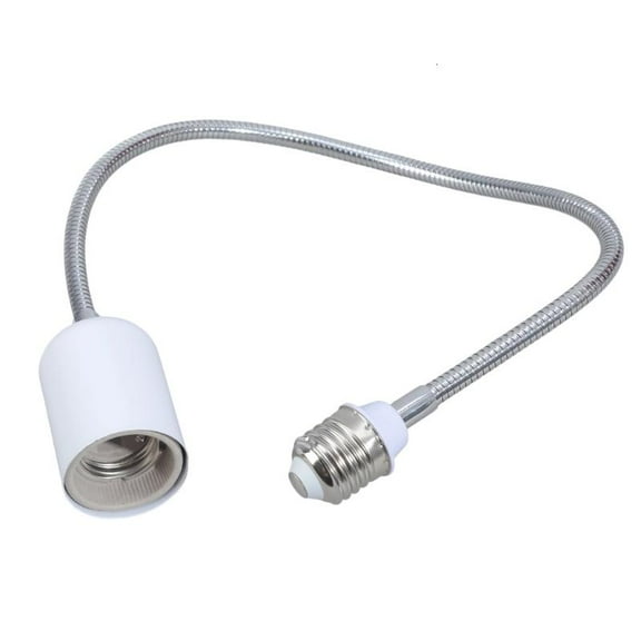 lanema Ceramic E27 Bulb Socket Extender With Full Rotation Metal Base Heat Tolerance