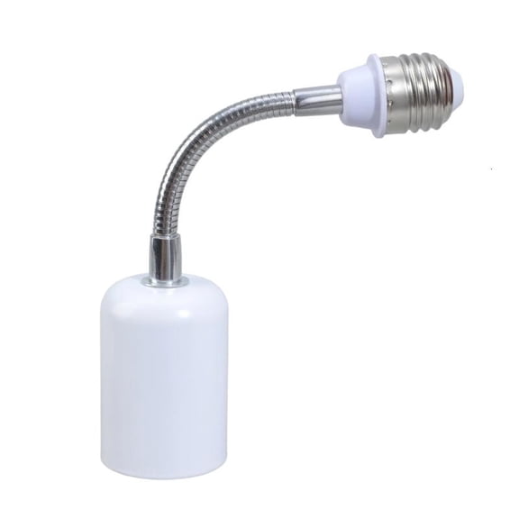 lanema Ceramic E27 Bulb Socket Extender With Full Rotation Metal Base Heat Tolerance