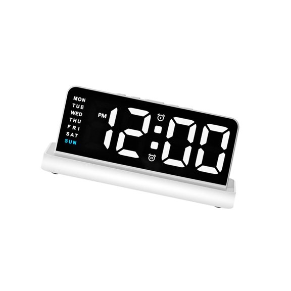 lanema Children LED Electronic Alarm Clock for Sleep Schedule Homework and Daily Use