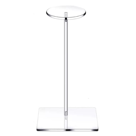 lanema Clear Sturdy Acrylic Hat Stands and Wigs Displays Portable for Showcasing Accessories Home Organization Daily Use