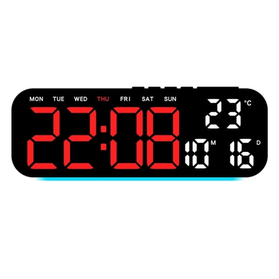 lanema Clock LED Mood Lamp Progressive Alarm For Home Office