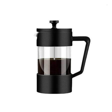 lanema - Coffee Maker Cold Brew- Thickened Glass Coffee Presses Tea and Frothed Milk Press
