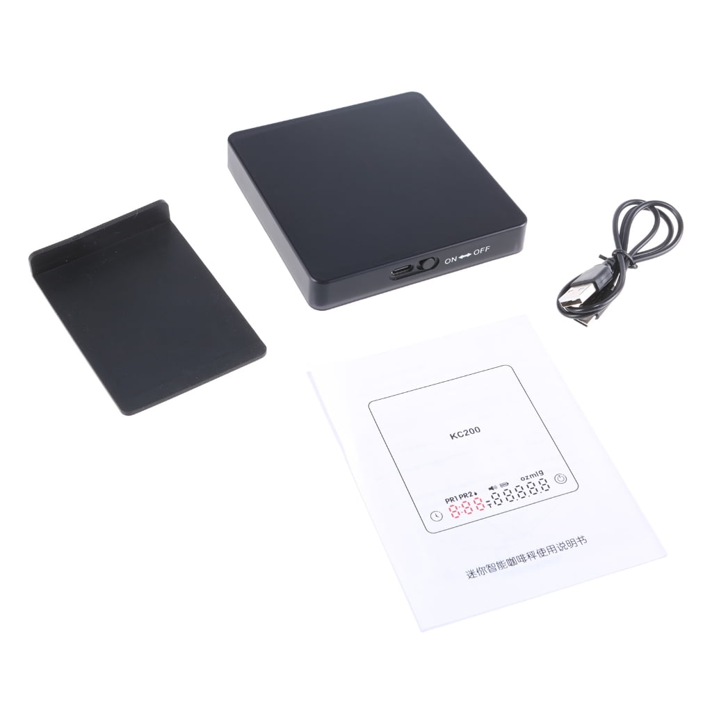 lanema Coffee Scale with Timer 0.1g Accurate Rechargeable Espresso Scale for Espresso Pour-Over Coffee and Great French Press