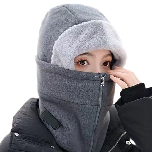 lanema Cold Weather Winter Hat Comfortable Face Cover Hat Neck Gaiter Hat for Outdoor