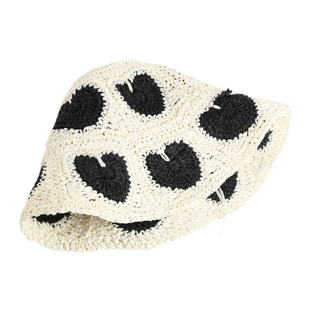 lanema Colorful Bucket Hat Handmade for Dress-up Wear Party Crocheted ...
