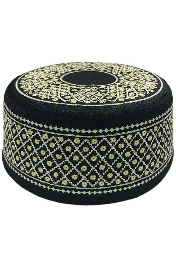 Comfortable Namaz Muslims Men Prayer Hat Traditional Islamic Headwear