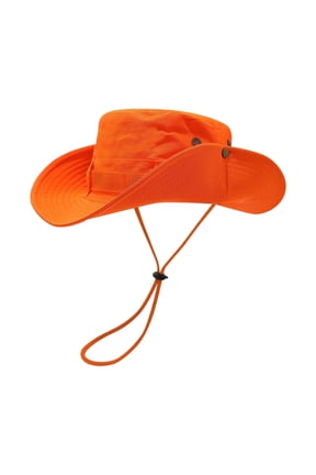 Comfortable Sun Hat with Fluorescent Color Fishing Hat for Outdoor Activity Use