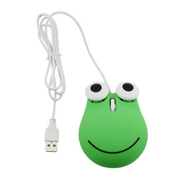 lanema Comfortable and Accurate Mouse USB Wire Mouse Comfortable Grip Frog Mouse for Improve Productivity Smooth Control