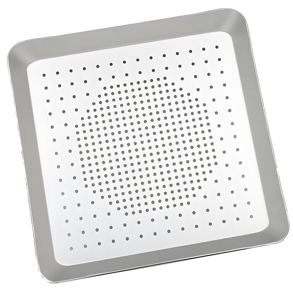 lanema Commercial Grade Aluminum Alloy Pizza Pan Square Tray Perfect For Even Cooking