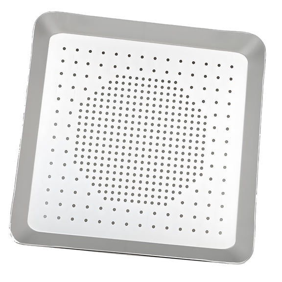 lanema Commercial Grade Aluminum Alloy Pizza Pan Square Tray Perfect For Even Cooking