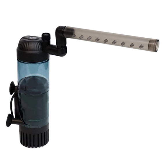 lanema Compacts Aquarium Filter With USB Powered Organic Medium and Fluid Bed Design For Fish Tanks Water Cleaning