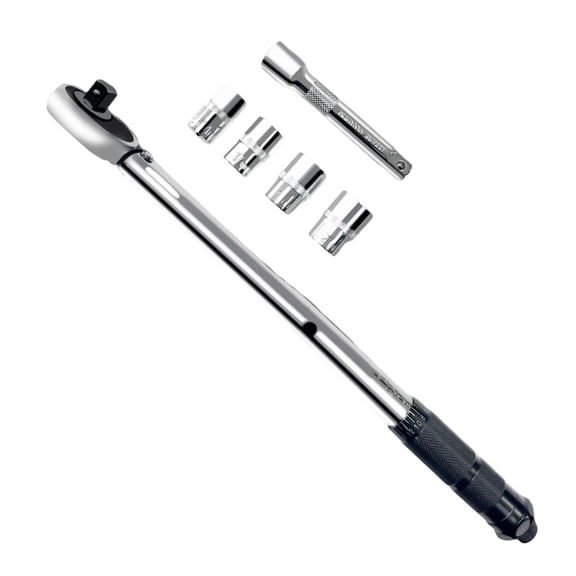 lanema Comprehensive Heavy Duty Quick Release Torque Socket Wrench Kit For Accurate Repair Work In Various Maintenance Scenario