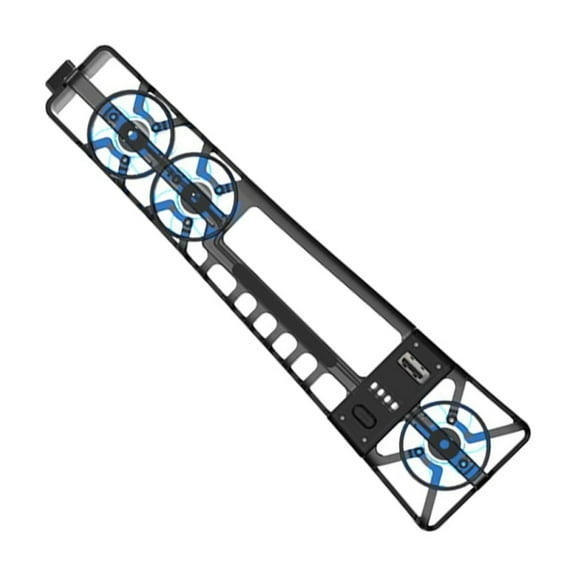 lanema Consoles External Host Cooling Fan 3 Speed Cooling Fan with LED Light for Slim