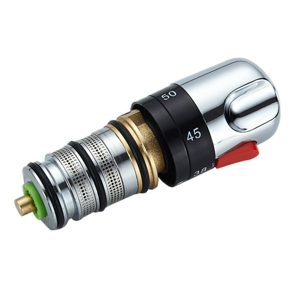 lanema Constant Temperature Control Brass Thermostatic Bath Mixer Tap Shower Val-ve