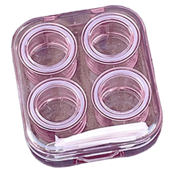 lanema Convenient Contact Lenses Storage Box With Tweezers And Suction Wearing Tool Great For Travel And Office Student Use
