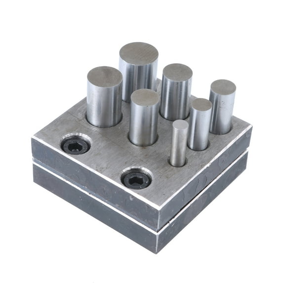 lanema Convenient Metal Hole Puncher Metal Circles Cutting Punching Disc Cutter Punch Die Jeweler Tool Jewelry Making Supplies