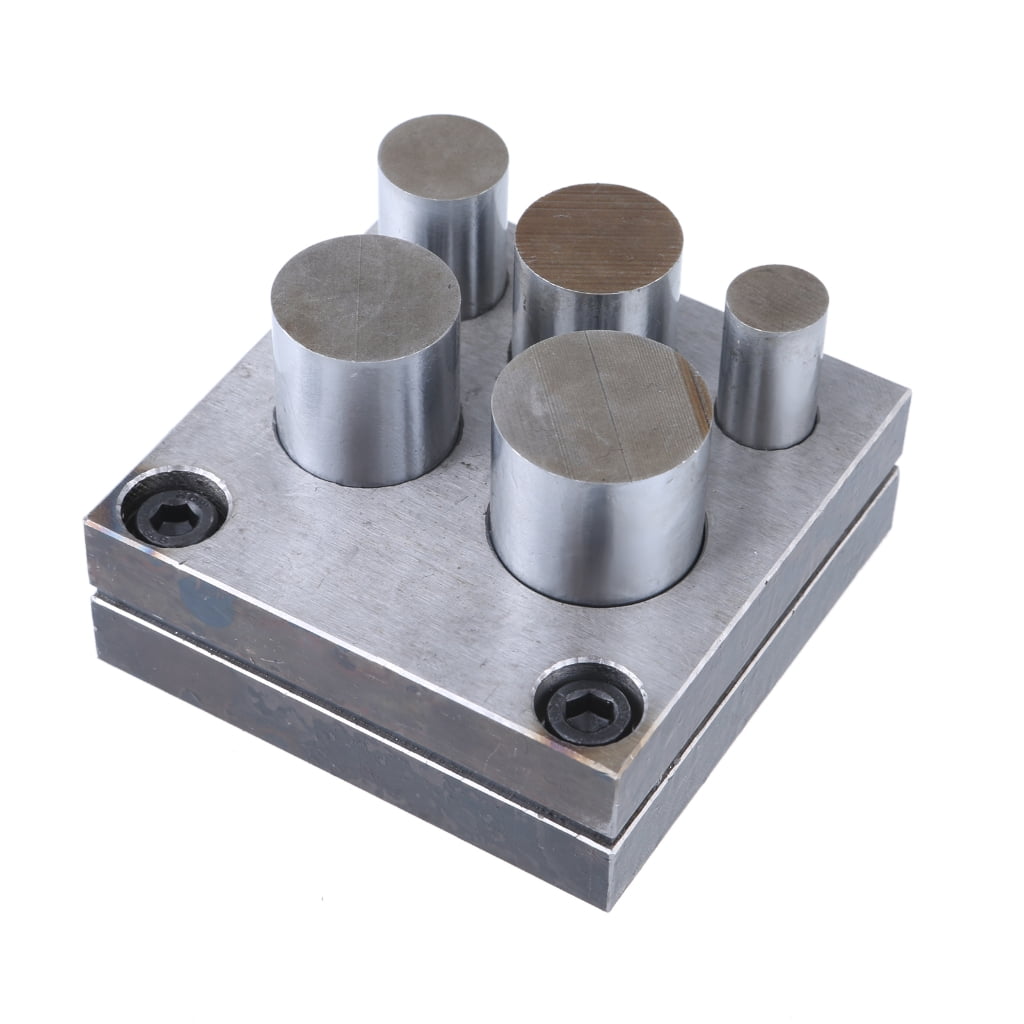 lanema Convenient Metal Hole Puncher Metal Circles Cutting Punching Disc Cutter Punch Die Jeweler Tool Jewelry Making Supplies