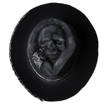 lanema Cowboy Hat Spooky and Stylish Headwear for Masquerade