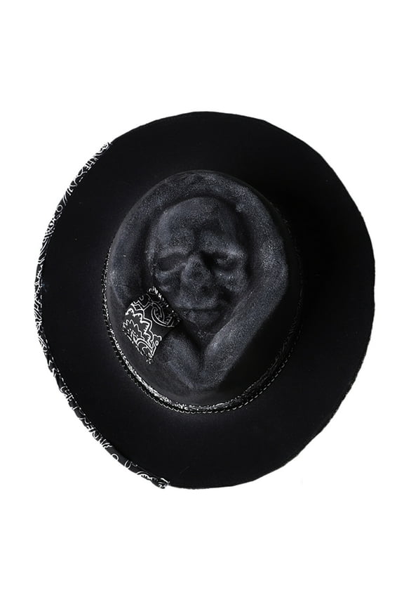 Cowboy Hat Spooky and Stylish Headwear for Masquerade