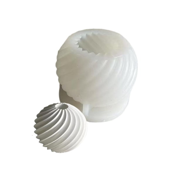 lanema Creative Thread Planter Casting Silicone Mould for Handmade Cement Pots