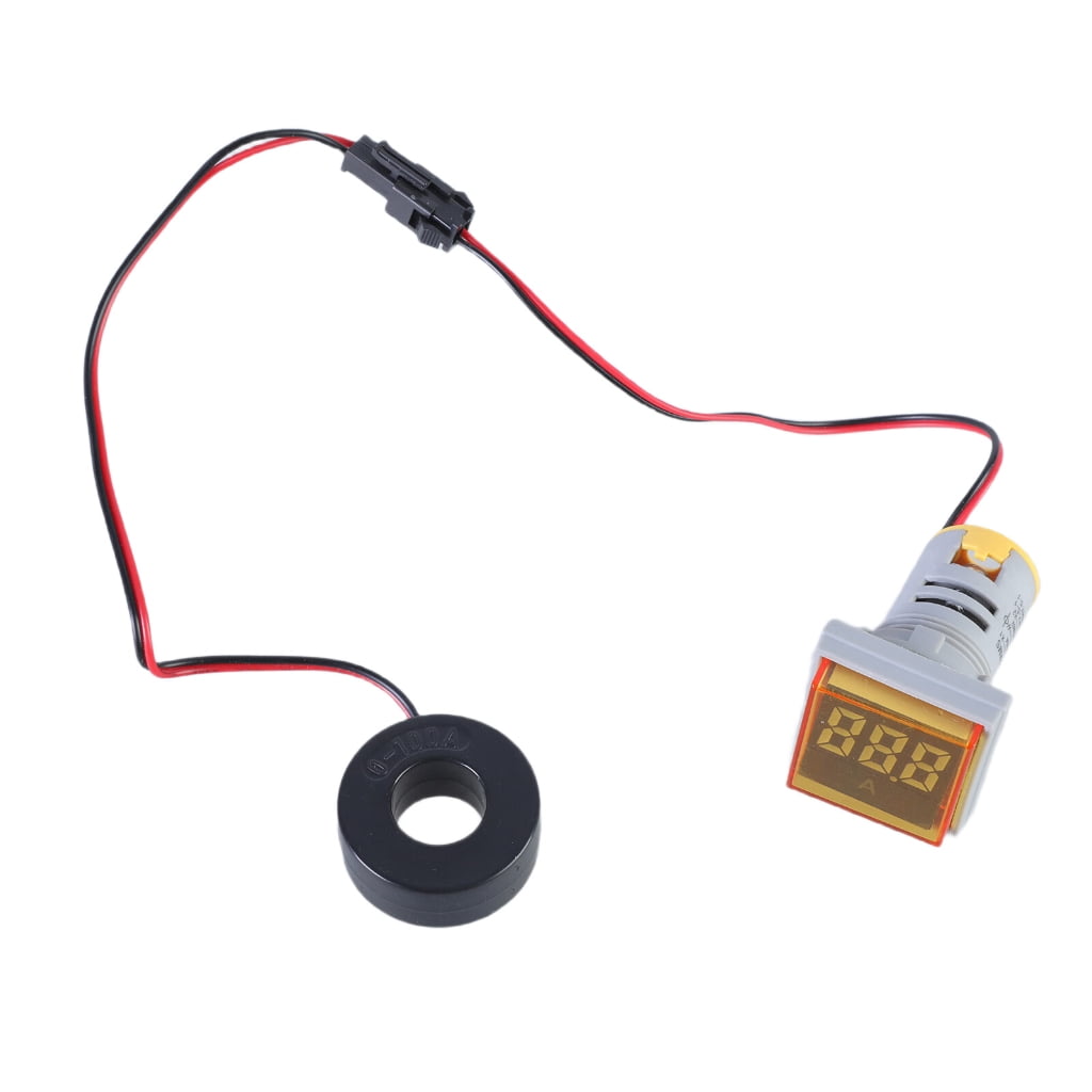 lanema Current Tester Gauge 0-100A Current Detector Monitors 100A ...