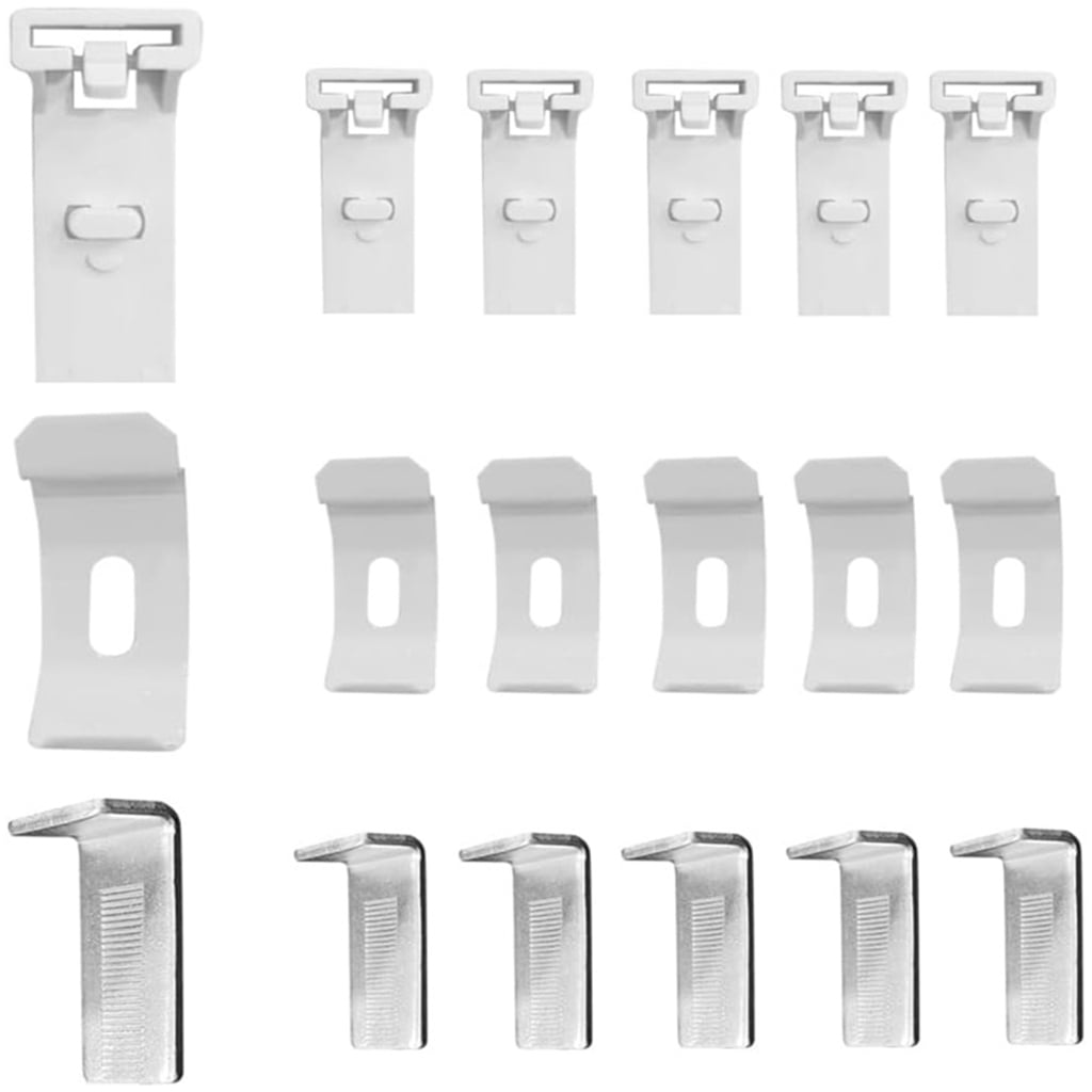 lanema Curtain Rod Holder Clip Hook Wall Curtain Roller Blind Rolling ...