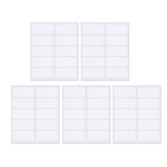 lanema Writes On Clothing Labels Secure Adhesive No-Iron Clothing Labels, Laundry Safe