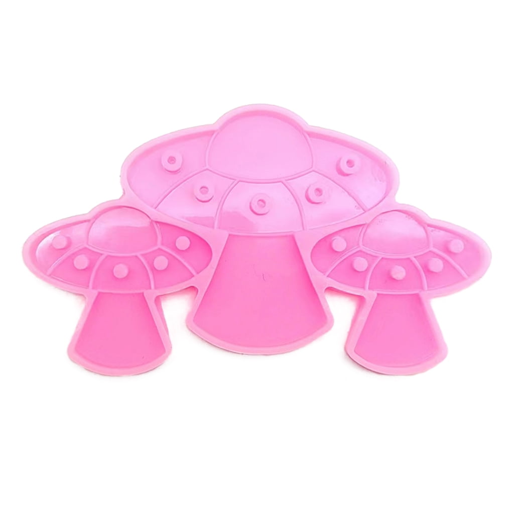 lanema Cute UFO Alien Shape Silicone Mold Decorative Pendant Mold ...