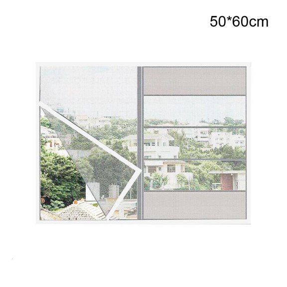 lanema Cuttable DIY Insect-proof Door Window Screen Self-adhesive Nylon Window Screen Easy Installation Window Hardware