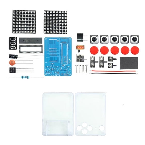 lanema DIY Educational Soldering Kit for Creating Retro Game Console Learn Electronics