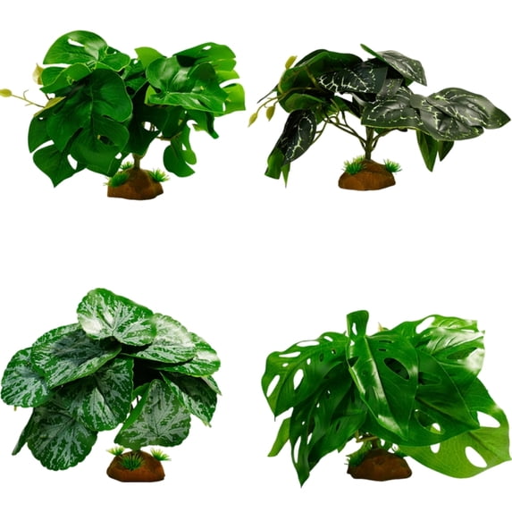 lanema Decorative Plant Leaf Crafts Aquariums Landscape Plant Fish ...