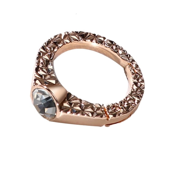 lanema Diamonds Embellished Car Key Holder Stylish Key Pendant Sparkling Key Ornament Suitable for Fashionable Female Owners