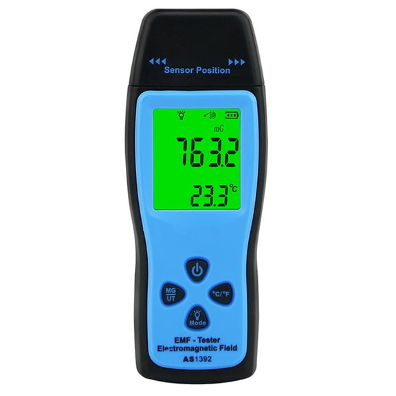 lanema Digital Electromagnetic Field Radiation Detector Hand-held Digital LCD Tester for House EMF Inspections Office Outdoor