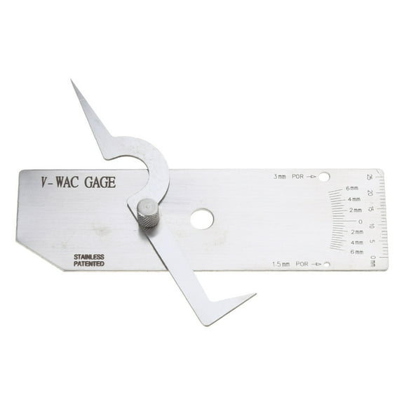 lanema Digital Height Gauge Depth Gauge Measuring Ruler Weld Gage Biting Edge