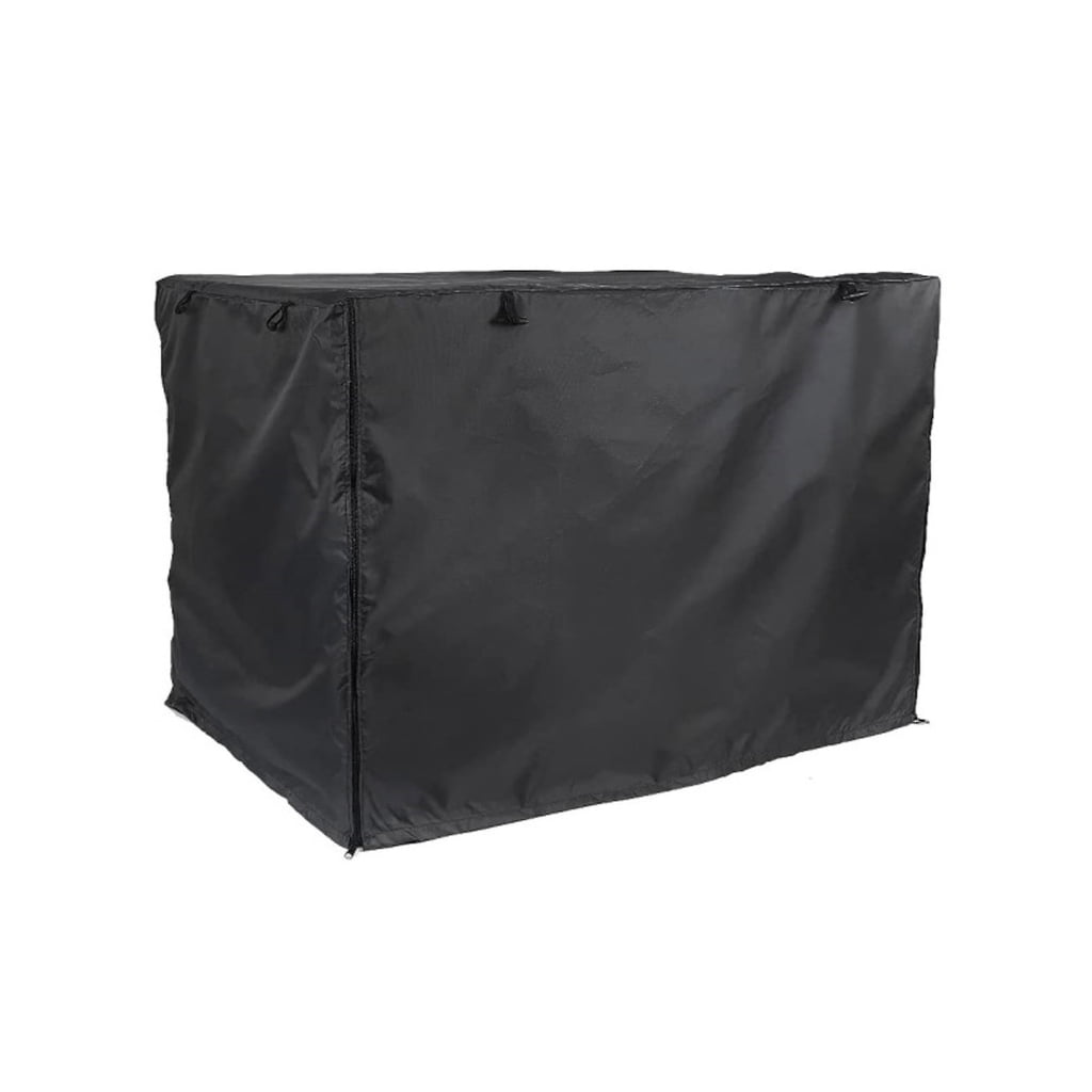 lanema Dog Crates Cover for 24in/30in/36in/43in Wire Cage with 2 Door Indoor/Outdoor