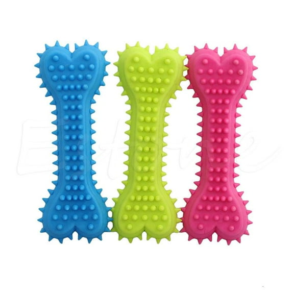 lanema Dog Molar Stick Bone Shape for Aggressive Chewers Nearly Indestructible Interactive Training Toy for Medium/Large