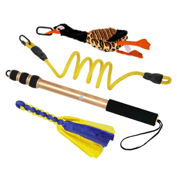 lanema Dog Play Toy Includes Squeaky Duck Cotton Rope Toy For Engaging Canine Fun Game