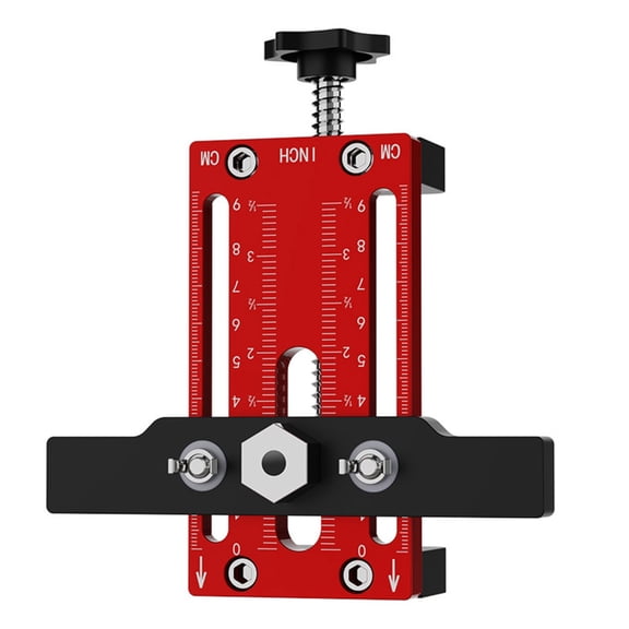 lanema Door Installation Positioner Adjustable Aluminum Cabinet Hardware Jig for Cabinet Door Adjustable Cabinet Hardware Jig