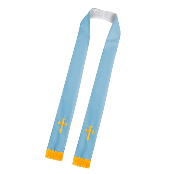 lanema Double Side Clergy Stole Christian Communion Garment Church Shawl For Pastors Priests Unisex Communion Event