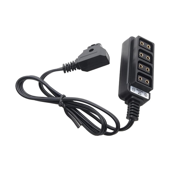 lanema Dtap Male to 4 Female D-Tap 1x4 Splitter Cable Camera Power Cable V Mount